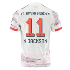 Bayern Munich Nicolas Jackson #11 Borte skjorte 2025-26 Kortermet